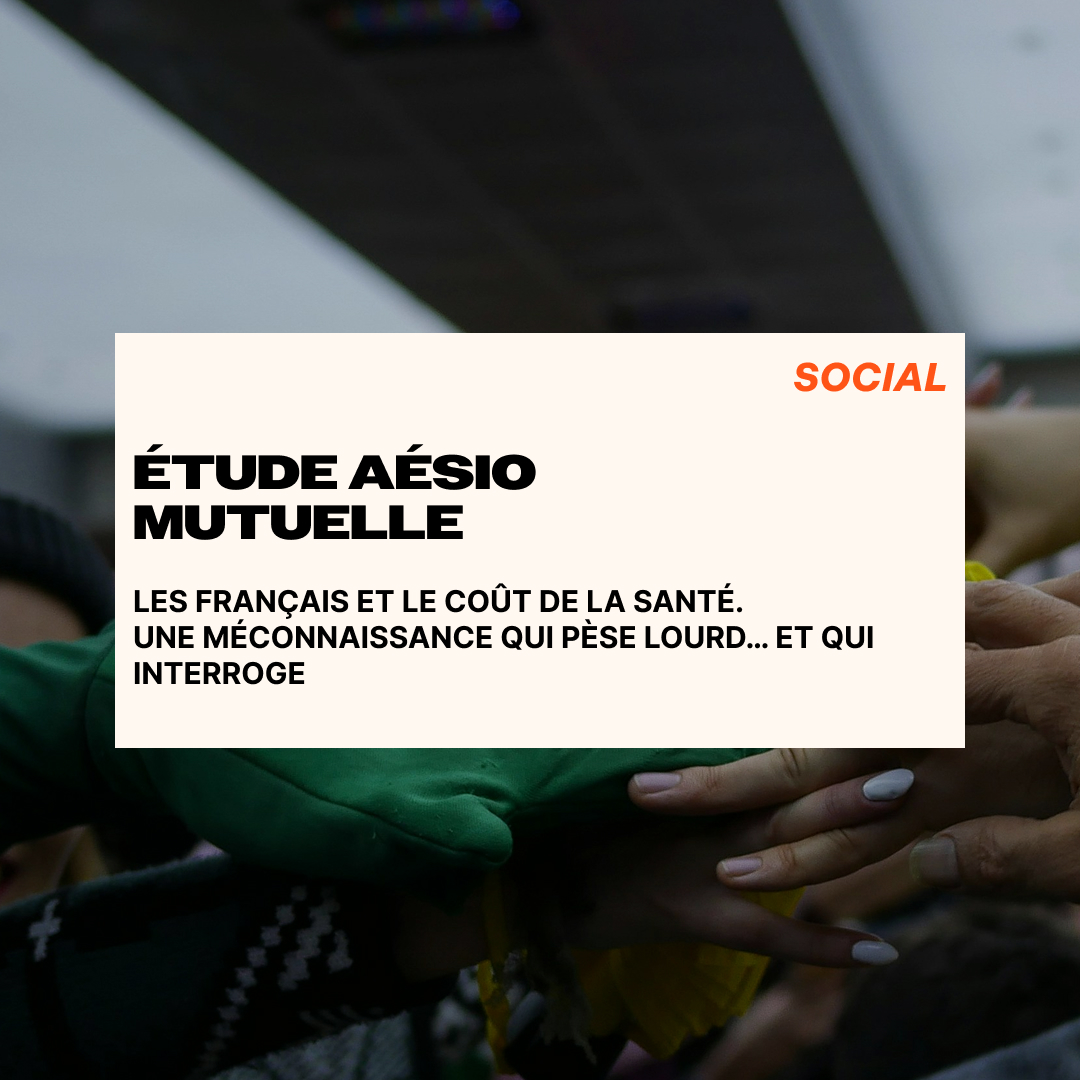 Étude AÉSIO Mutuelle sur le coût de la santé
