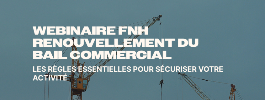 webinaire bail commercial